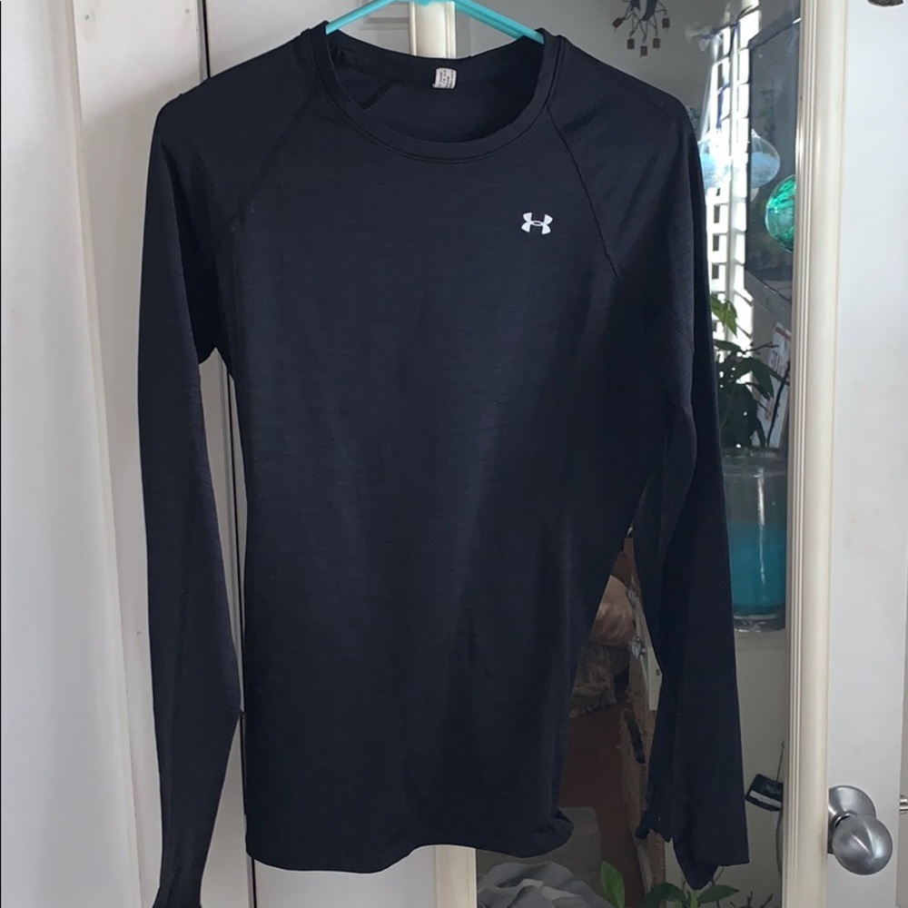 Black athletic long sleeve